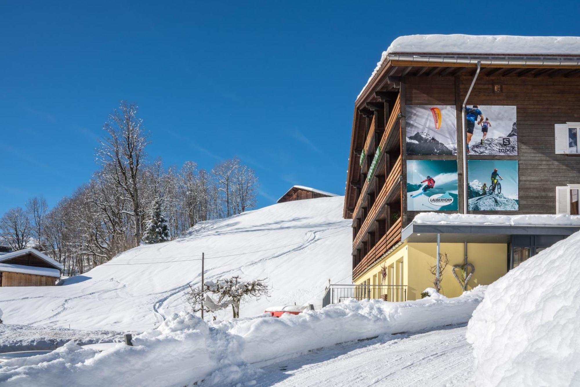 Hotel Lauberhorn - Home For Outdoor Activities Grindelwald Exterior photo
